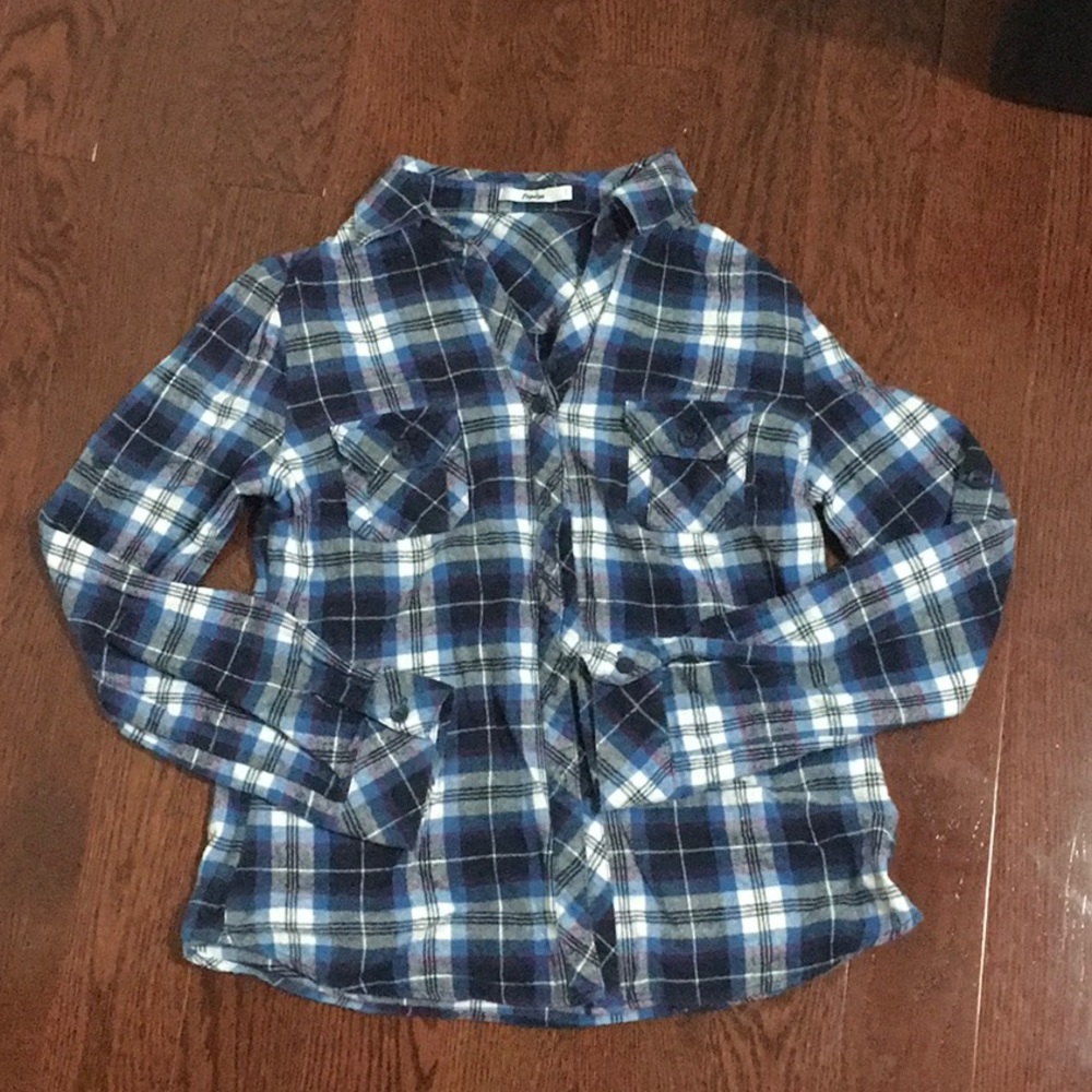 Plaid Button Up